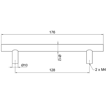 Maner Sedef Boy 160 aluminiu Maner Sedef Boy 160 aluminiu