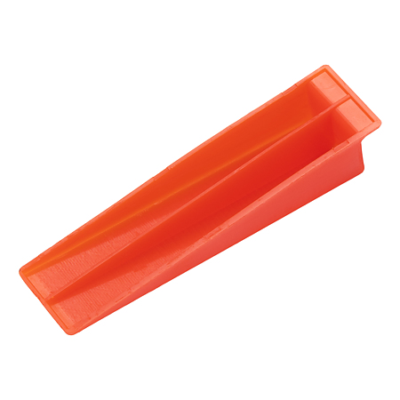 Set clips si pene sistem de nivelare placi ceramice, plastic, rosu/alb, 200/100 buc