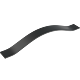 Maner AA319, aluminiu, negru anodizat, 160 mm Maner AA319, aluminiu, negru anodizat, 160 mm