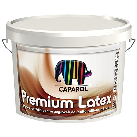 Vopsea de interior Caparol Premium Latex, alb, 2,5 l