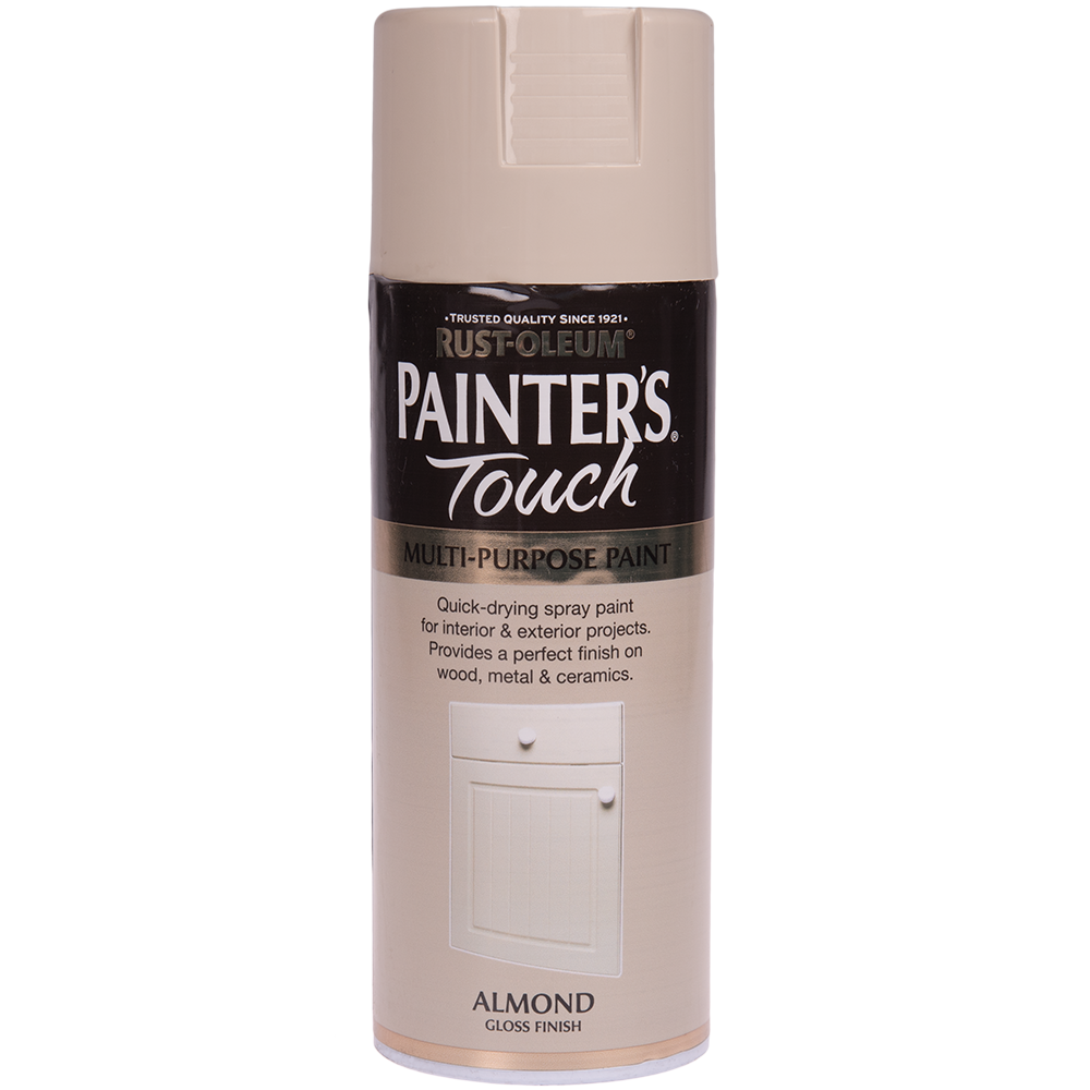 Vopsea spray decorativa Rust-Oleum Painter`s Touchs, migdala, lucios, interior/exterior, 400 ml 400