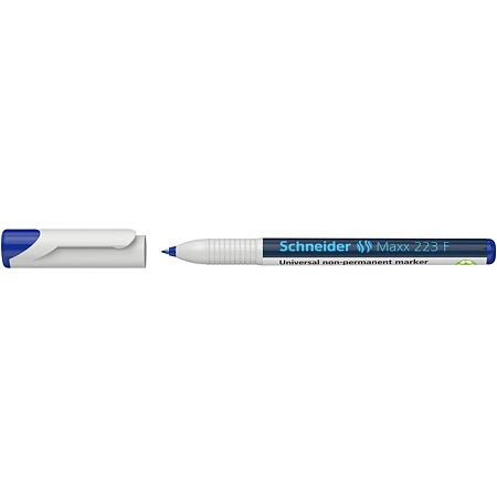 Marker nepermanent Schneider OHP 223, albastru, 0.7 mm