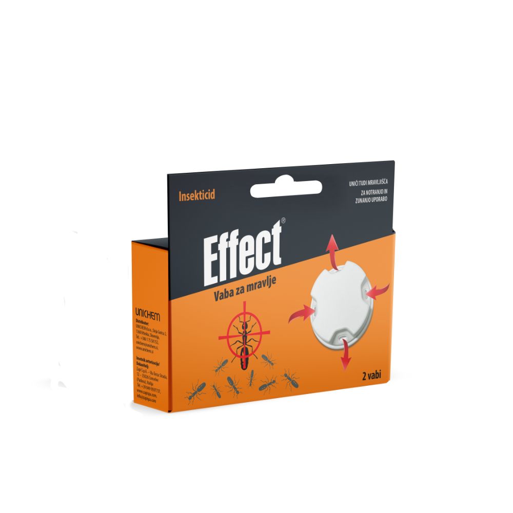 Gel insecticid furnici Effect, efect continuu, 2 buc. buc
