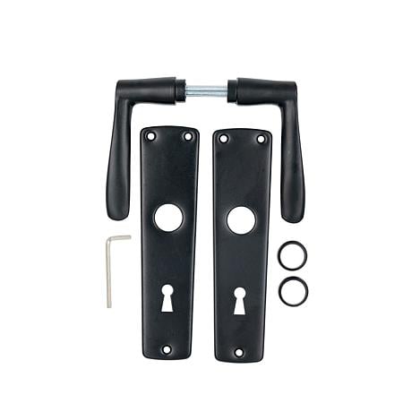 Maner tip sild pentru cheie, aluminiu, negru, 54 mm