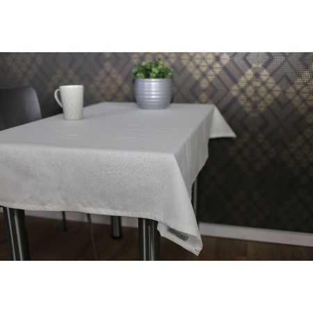 Fata de masa, Rovitex, poliester, alb, 140 x 240 cm