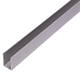 Profil tip U, aluminiu, 12,5 x 20 x 1 mm, L 1 m