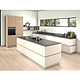Blat de lucru compact laminat Egger F244 ST76 Marmura Candela antracit, miez negru, mat, 4100 x 920 x 12 mm