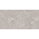 Gresie portelanata interior/exterior Ariana Dove, rectificata, lucios, gri, aspect piatra, 60 x 120 cm