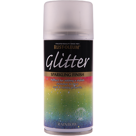 Vopsea spray glitter Rust-Oleum, multicolor, lucios, interior/exterior, 150 ml