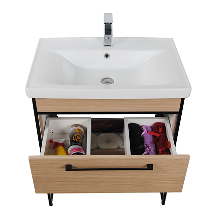 Set Mobilier Seria 740 Badenmob, masca, lavoar, oglinda, bej-fag