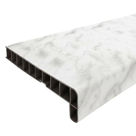 Glaf PVC pentru interior, marmura, 250 mm x 3 m 