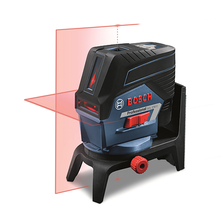 Nivela cu laser si linii Bosch Professional GLL 2-50, 20 m, autonivelare, stativ
