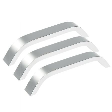 Maner FA 23021 96 mm, aluminiu mat