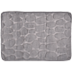 Covoras de baie Romtatay, microfibra 100%, gri, 40 x 60 cm