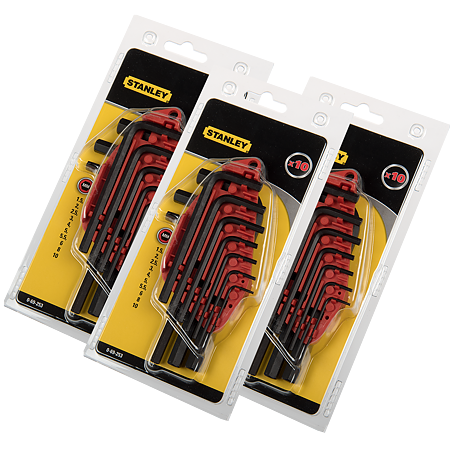 Set chei imbus Stanley 0-69-253, 1.5-10 mm, 10 piese
