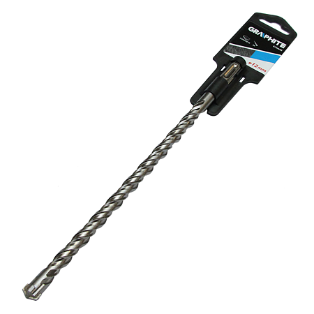 Burghiu Graphite S4 tip Quarto, SDS-Plus, pentru beton, 12x260 mm