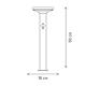 Stalp solar LED Klausen Shiny, KL190004, 4,4W, 3000K, negru