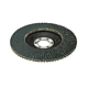 Disc lamelar pentru slefuit in inox si metal, Hikoki ZK 40, 115 mm, granulatie 40