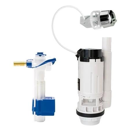 Kit mecanism rezervor WC LIV, include valva de umplere 747 + valva de spalare 550