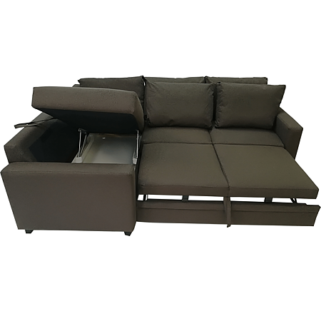 Coltar Seattle Brown Storage, tapiterie textila, maro, 230 x 164 x 88 cm Coltar Seattle Brown Storage, tapiterie textila, maro, 230 x 164 x 88 cm