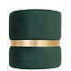 Taburet Ring, inel auriu, stofa verde H56, rotund, 38 x 38 x 40 cm Taburet Ring, inel auriu, stofa verde H56, rotund, 38 x 38 x 40 cm