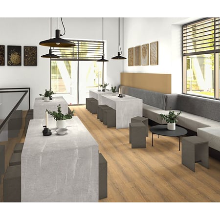 Blat bucatarie Egger F243 ST76, mat,  Marmura Candela gri deschis, 4100 x 600 x 38 mm