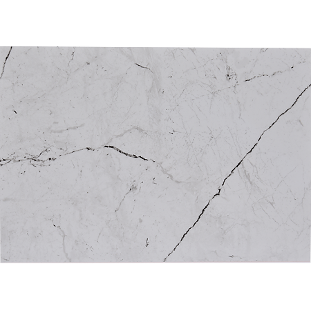 Faianta baie glazurata Pompei 7C, alb, lucios, aspect de marmura, 40 x 27.5 cm