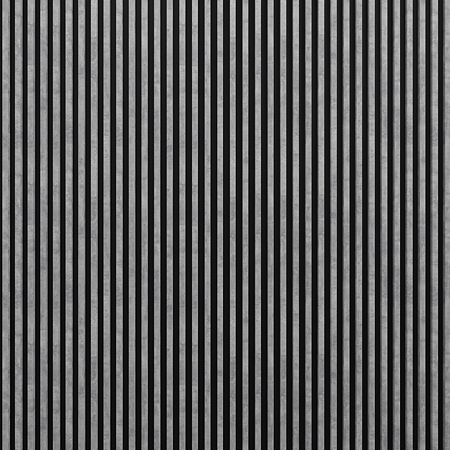 Panou decorativ Linea Slim, 3 lamele, MDF, gri urban/negru, interior, 265 x 15 cm