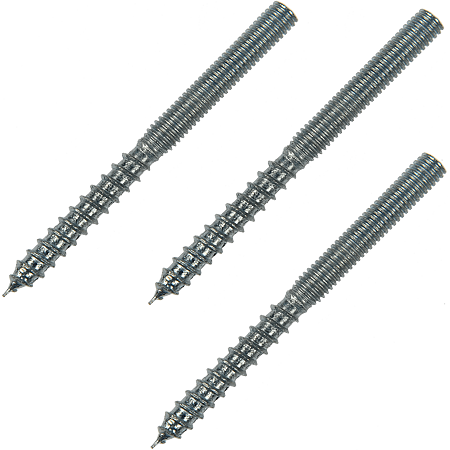 Prezon pentru lemn si metal, otel zincat, M6 x 70 mm, L35/M30