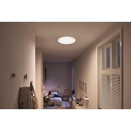 Plafoniera Philips CL202 EC RD, plastic, LED, 6 W, alb, 22 x 5 cm Plafoniera Philips CL202 EC RD, plastic, LED, 6 W, alb, 22 x 5 cm