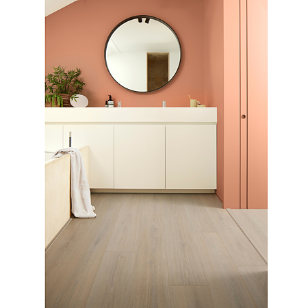 Parchet laminat 12 mm Ocean+ Select Light Brown Berry Alloc, rezistent la apa, Hydro+, nuanta medie, clasa de trafic 33, PentaLoc, 1288 x 190 mm
