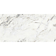 Gresie portelanata interior/exterior Thassos, rectificata, lucioasa, PEI 4, alb, aspect marmura, 60 x 120 cm