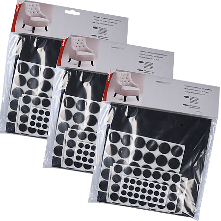 Protectie mobilier, negru, SET 98 bucati
