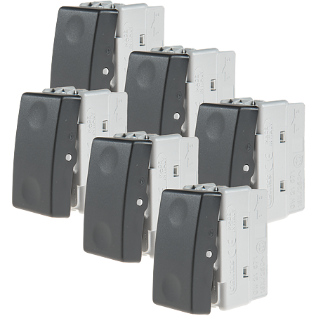 Intrerupator System, Gewiss GW21571, 1M, negru