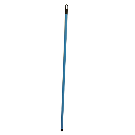 Coada pentru mop sau matura, Plastina, metal, albastru, 110 cm