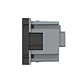 Modul priza Schuko Livolo VL-FCTC16A- 2BP,  montaj ingropat, negru, 45 x 45 x 32 mm