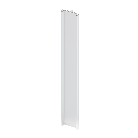 Profil vertical central Gola 8111, aluminiu, alb, 4.5 m