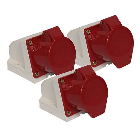 Priza industriala MAMA aplicata Comtec MF0012-86553, 3P+N+PE, 16 A, IP44