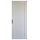Usa interior plina Pamate U-84, reversibila, MDF, alb, toc 10 cm, 200 x 70 x 3.8 cm