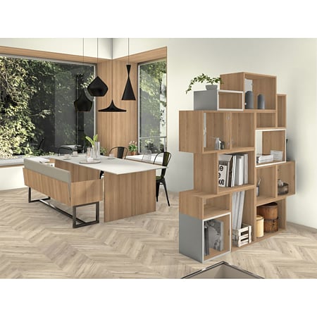 Pal melaminat Egger, H3317 ST28 stejar Cuneo maro , 2800 x 2070 x 18 mm