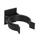 Clips fixare plinta de mascare, plastic, negru, D26