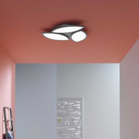Plafoniera 3 x LED Globo Kirk, functie WIZ WI-FI, 22 W