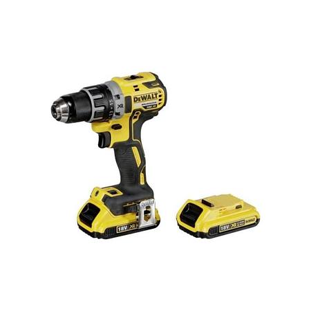 Masina de gaurit si insurubat DeWalt DCD791D2, 18 V XR, 2 x 2Ah, motor fara perii, mandrina rapida 