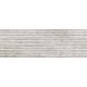 Faianta baie Kai Silver Lines Grey, gri, lucios, aspect de marmura, 75.5 x 25.5 cm
