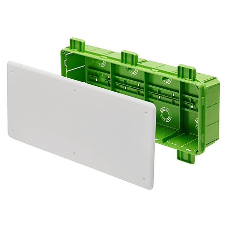 Doza legatura Gewiss ST GW48008PM, technopolimer, verde, 392 x 152 x 75 mm 