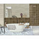 Mozaic ceramic Cesarom Pavimento, rectificat, portelanat, PEI III, mat, lemn, maro, 30 x 30 cm