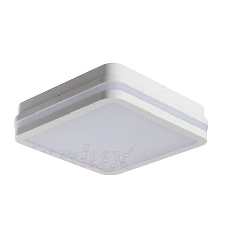 Plafoniera Kanlux Beno, plastic, 1 x LED, 18 W, alb, 22 x 22 cm