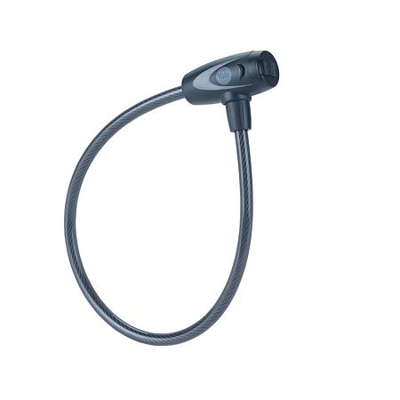 Cablu antifurt bicicleta, Yale, 2 chei, 60 cm