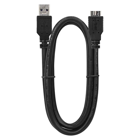 Cablu hard disk USB 3.0 Emos, tata A - tata micro B, 1 m Cablu hard disk USB 3.0 Emos, tata A - tata micro B, 1 m