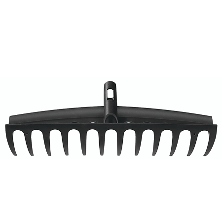 Grebla frunze universala Fiskars Solid, 1600 mm, aluminiu, negru